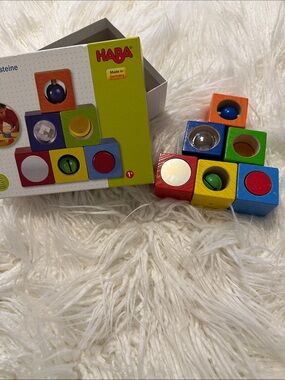 HABA Colorful Sensory Blocks Set - Multicolor